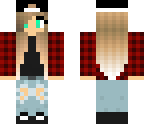 my girl skin in minecraft xd