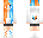 orange and blue