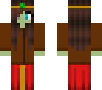 orc princess with red dress fixed