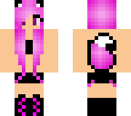 pink fox girl
