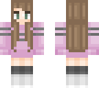 Pink Sweater | Minecraft Skin