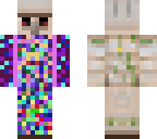 pixelated iron golem