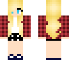 plaid girl