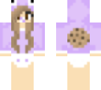 purple baby cookie