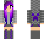 purple creeper girl
