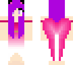 purple haired angel