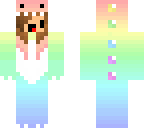 rainbow derp dino girl