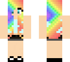 rainbow girl