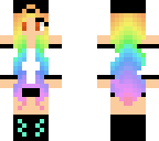 rainbow hair