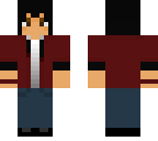 red leather jacket