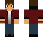 red leather jacket hood down