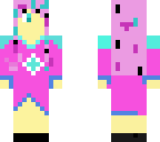 the pink and blue