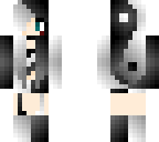 ying yang emo-ish girl