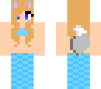 4 pixel arm mermaid