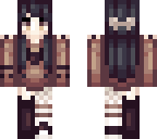 black haired girl