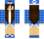 blue plaid