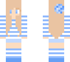 blue stripes