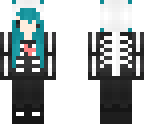 chibi skeleton female edit