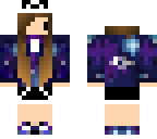 galaxy panda girl
