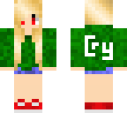 girl cryaotic skin