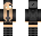 girl in black