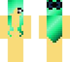 green hair