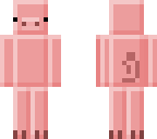 kawaii block piggy