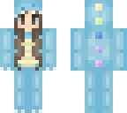 kawaii blue dino
