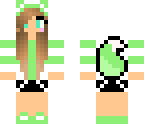 lime cute wolf edit