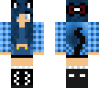 michi chan blue