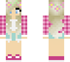 pastel girl blonde hair edition