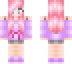 pink haired girl