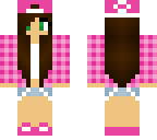 pink plaid