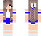 pinkriella  cheerleader blue
