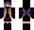 plurple ninja girl