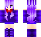 purple girl