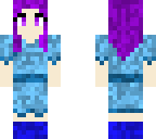 purple hair girl