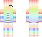 rainbow girl