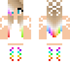 rainbow white