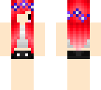 red hair chibi
