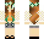 spring airy flower girl