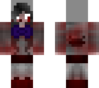 bloody herobrine girl x3