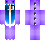 blue dino girl