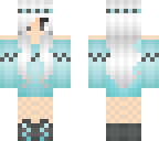 blue elfish girl