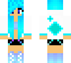 blue girl