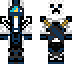 blue haired assasin