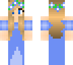 blue summer girl