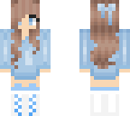 blue sweater girl