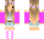 chibi summer girl