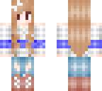 cute marshmallow fluff girl